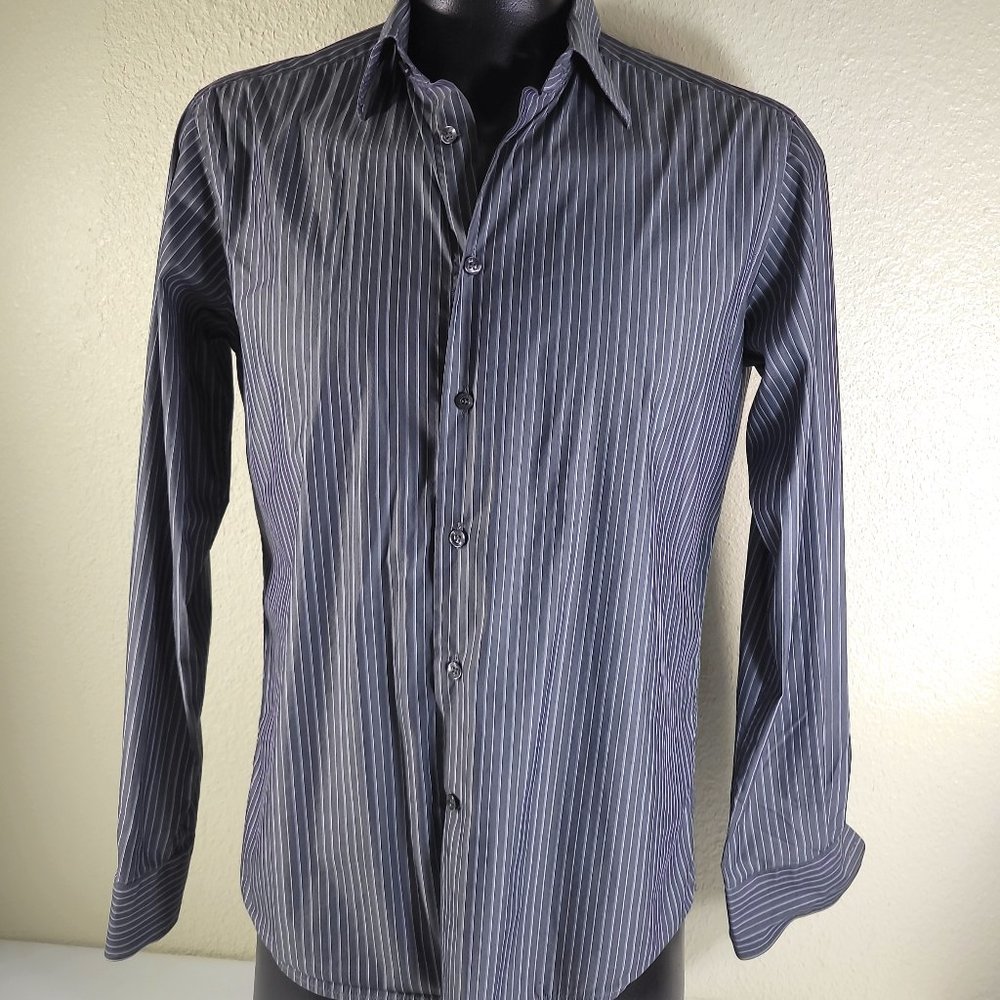 Versace Collection Trend Fit Men Long Sleeve Shirt Size 16 41